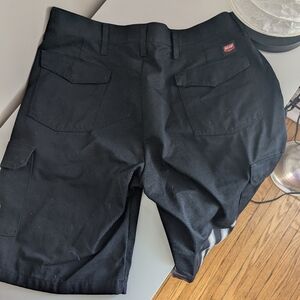 Black Cargo Shorts
